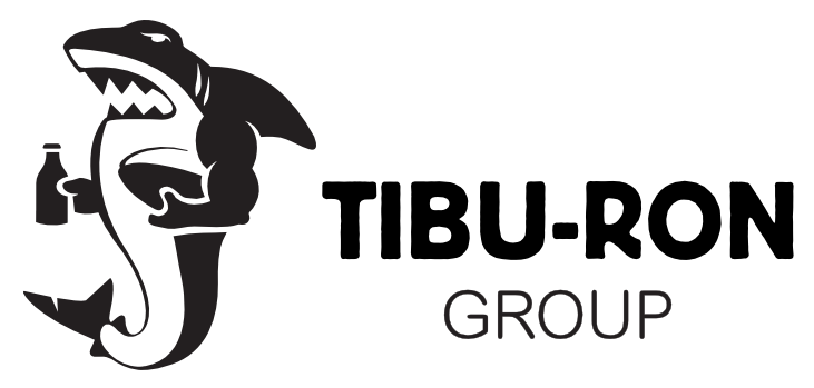 Logo Tibu-ron Group en negro