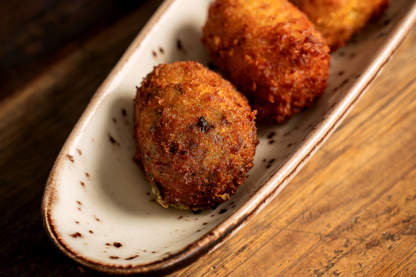 Croqueta Garum Gastronomia de quinta gama