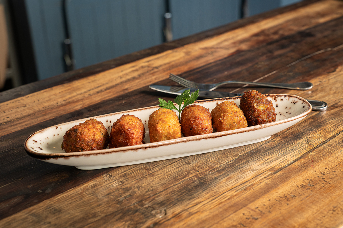 Nuestras sabrosas croquetas Garum Gastronomía de quinta gama